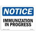thumbnail image 1 of SignMission OS-NS-A-1824-V-10415 18 x 24 in. OSHA Notice Sign - Calm Down Please Do Not Bother Me, 1 of 6