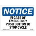 thumbnail image 1 of SignMission OS-NS-A-1824-V-10431 18 x 24 in. OSHA Notice Sign - Cap Mag Up Arrow, 1 of 6