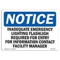 thumbnail image 1 of SignMission OS-NS-A-1824-V-10455 18 x 24 in. OSHA Notice Sign - Caution Automatic, 1 of 6