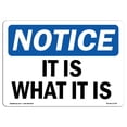 thumbnail image 1 of SignMission OS-NS-A-1824-V-10511 18 x 24 in. OSHA Notice Sign - Caution Step Up in Doorway, 1 of 6