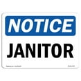 thumbnail image 1 of SignMission OS-NS-A-1824-V-10521 18 x 24 in. OSHA Notice Sign - Caution This Room is Protected, 1 of 6