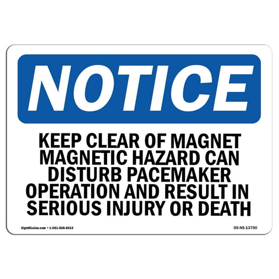 SignMission OS-NS-A-1824-V-10559 18 x 24 in. OSHA Notice Sign - Chemical Control
