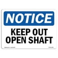 thumbnail image 1 of SignMission OS-NS-A-1824-V-10622 18 x 24 in. OSHA Notice Sign - Clean Room Suit Required, 1 of 6