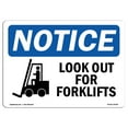 thumbnail image 1 of SignMission OS-NS-A-1824-V-10800 18 x 24 in. OSHA Notice Sign - Contact Landowner Before Entering, 1 of 6