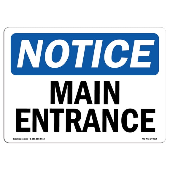 SignMission OS-NS-A-1824-V-10836 18 x 24 in. OSHA Notice Sign - Co-Pays, Deductibles & Coinsurance