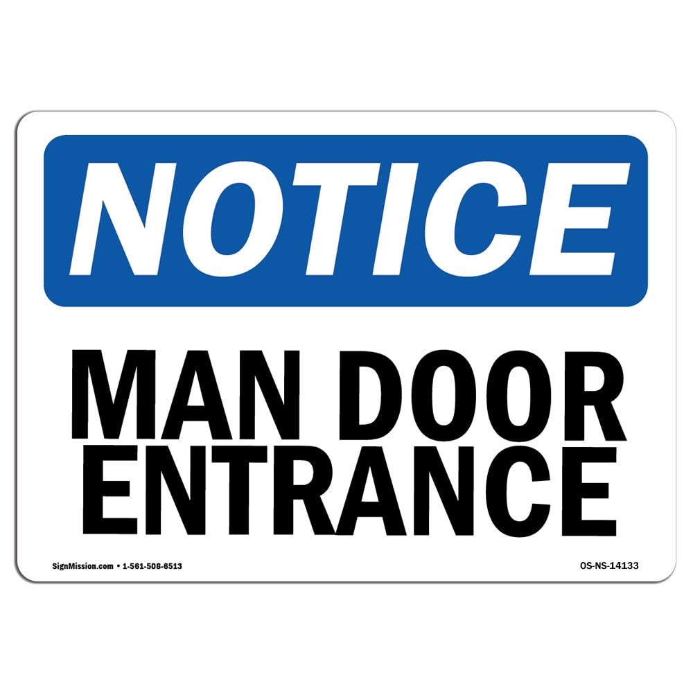 SignMission OS-NS-A-1824-V-10883 18 x 24 in. OSHA Notice Sign ...