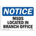 thumbnail image 1 of SignMission OS-NS-A-1824-V-11017 18 x 24 in. OSHA Notice Sign - Diesel, 1 of 6