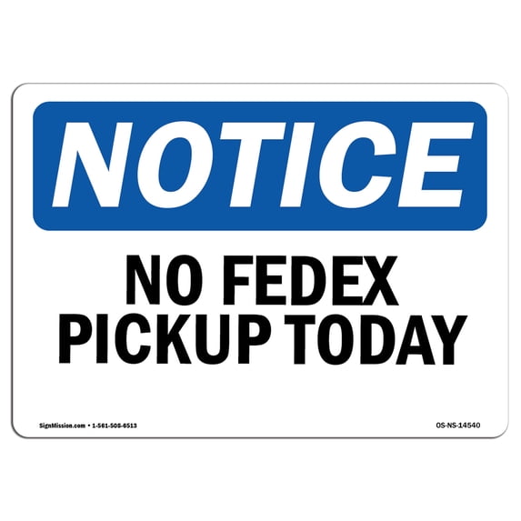 SignMission OS-NS-A-1824-V-11245 18 x 24 in. OSHA Notice Sign - Do Not Enter When Laser in Use