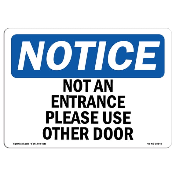 SignMission OS-NS-A-1824-V-11837 18 x 24 in. OSHA Notice Sign - Emergency First Aid Should Liquid