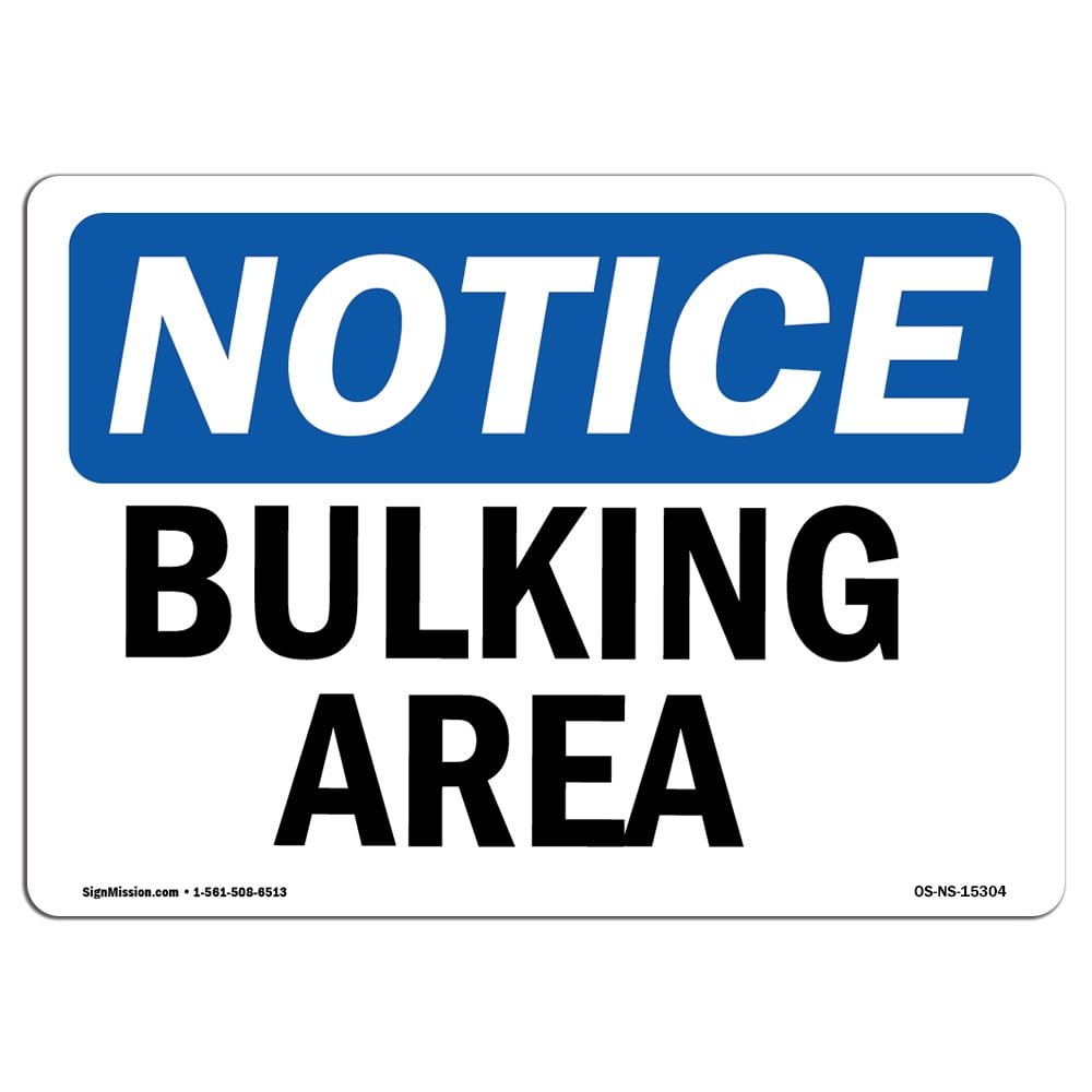 SignMission OS-NS-A-1824-V-11970 18 x 24 in. OSHA Notice Sign ...