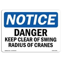 SignMission OS-NS-A-1824-V-12042 18 x 24 in. OSHA Notice Sign - Energized Circuit