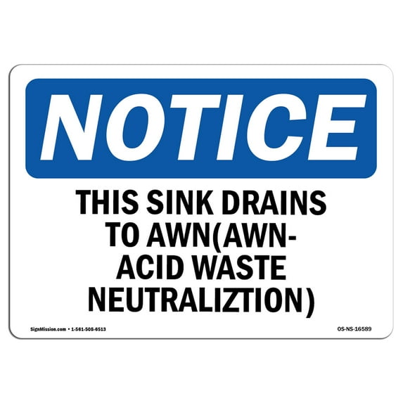 SignMission OS-NS-A-1824-V-13059 18 x 24 in. OSHA Notice Sign - Gasoline 1. Slightly Hazardous