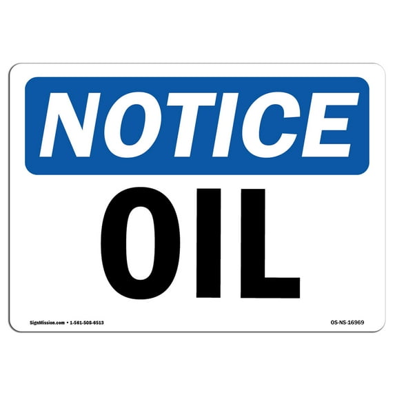 SignMission OS-NS-A-1824-V-13402 18 x 24 in. OSHA Notice Sign - Hearing Protection Required to Work