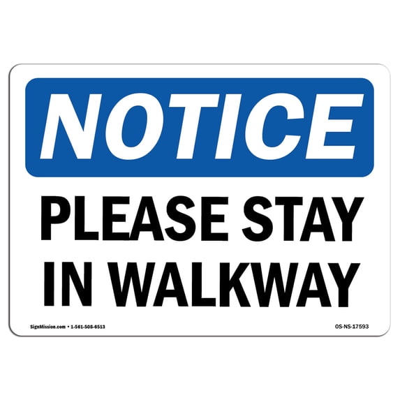 SignMission OS-NS-A-1824-V-14005 18 x 24 in. OSHA Notice Sign - Lifeguard