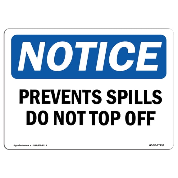 SignMission OS-NS-A-1824-V-14233 18 x 24 in. OSHA Notice Sign - Minimum PPE Required Lab Coat
