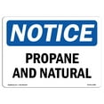 thumbnail image 1 of SignMission OS-NS-A-1824-V-14410 18 x 24 in. OSHA Notice Sign - No Catwalk Use Over 6 Ft without Fall Protection, 1 of 6