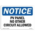 thumbnail image 1 of SignMission OS-NS-A-1824-V-14492 18 x 24 in. OSHA Notice Sign - No Drilling Into Frame, 1 of 6