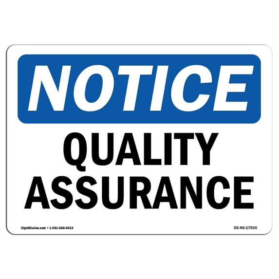 SignMission OS-NS-A-1824-V-14496 18 x 24 in. OSHA Notice Sign - No Driving Past This Point