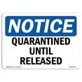 thumbnail image 1 of SignMission OS-NS-A-1824-V-14519 18 x 24 in. OSHA Notice Sign - No Entry, 1 of 6