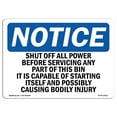 thumbnail image 1 of SignMission OS-NS-A-1824-V-15369 18 x 24 in. OSHA Notice Sign - Contains No Polychlorinated Biphenyls, 1 of 6