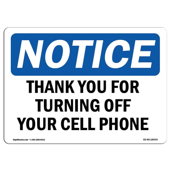 SignMission OS-NS-A-1824-V-16962 18 x 24 in. OSHA Notice Sign - Oil & Grease Storage