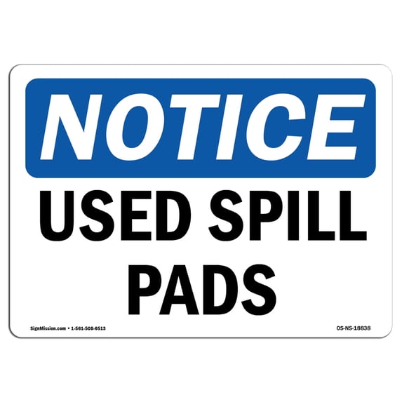 SignMission OS-NS-A-1824-V-17575 18 x 24 in. OSHA Notice Sign - Please Return Boats Here