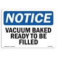thumbnail image 1 of SignMission OS-NS-A-1824-V-17608 18 x 24 in. OSHA Notice Sign - Please Use A Clean Plate for Each, 1 of 6