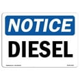 thumbnail image 1 of SignMission OS-NS-D-35-L-11015 OSHA Notice Sign - Diesel, 1 of 4