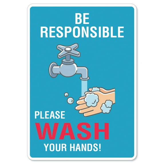 SignMission OS-NS-P-1014-25566 OSHA Notice Plastic Sign - Be Responsible