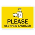 thumbnail image 1 of SignMission OS-NS-P-1014-25586 OSHA Notice Sign - Please Use Sanitizer, 1 of 6