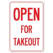 BAZIC Products Open Sign 7.5x9, Clock Will Return Will be