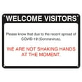 thumbnail image 1 of SignMission OS-NS-P-710-25588 Osha Notice Sign - Welcome Visitors, 1 of 6