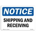thumbnail image 1 of SignMission OS-NS-P-710-L-16560 OSHA Notice Sign - Shipping & Receiving, 1 of 5