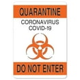 thumbnail image 1 of SignMission OS-NS-RD-710-25576 OSHA Notice Sign - Quarantine Do Not Enter 1, 1 of 4
