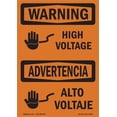 thumbnail image 1 of OSHA WARNING Sign - High Voltage | Decal | Protect Your Business, Construction Site, Warehouse & Shop Area | Made in the USA, 1 of 5
