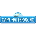 thumbnail image 1 of SignMission P-618 Cape Hatteras Nc Cape Hatteras, NC North Carolina Beach Street Sign, 1 of 5