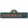 thumbnail image 1 of SignMission P-618 Dinosaur 18 x 6 in. Dinosaur Street Sign, 1 of 5