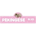 thumbnail image 1 of SignMission P-618 Pekingese 6 x 18 in. Street Sign - Pekingese Stoner, 1 of 5