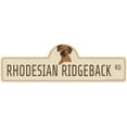 thumbnail image 1 of SignMission P-618 Rhodesian Ridgeback 18 in. Rhodesian Ridgeback Street Sign, 1 of 5