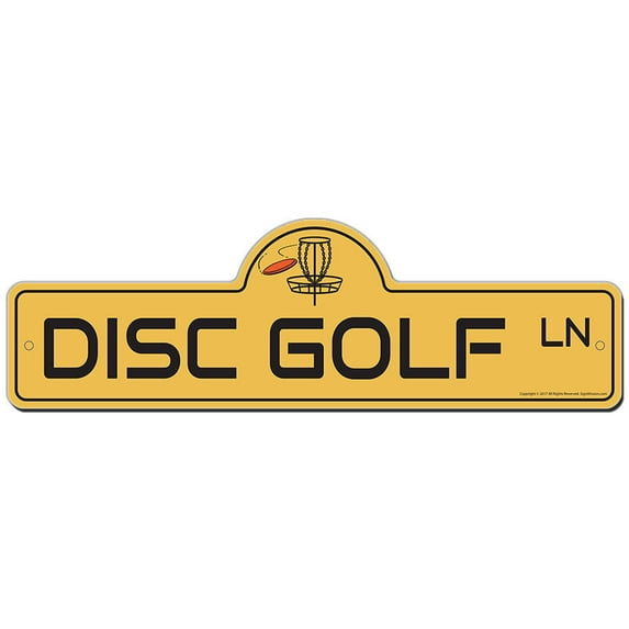 SignMission P-720 Disc Golf Disc Golf Street Sign