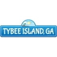 thumbnail image 1 of SignMission P-720 Tybee Island Ga Tybee Island, GA Georgia Beach Street Sign, 1 of 5