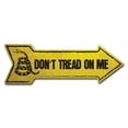 thumbnail image 1 of SignMission P-ARROW-999891 6 x 18 in. Wide Dont Tread On Me Arrow Sign, 1 of 2