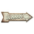 thumbnail image 1 of SignMission P-ARROW10-999768 30 in. Llamas Arrow Sign, 1 of 2
