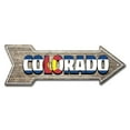 thumbnail image 1 of SignMission P-ARROW10-999905 10 x 30 in. Wide Colorado Arrow Sign, 1 of 2