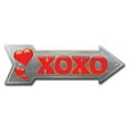 thumbnail image 1 of XOXO Arrow Sign | Indoor/Outdoor | Direction Arrow Sign Funny Home Décor for Garages, Living Rooms, Bedroom, Offices | SignMission personalized gift | 36" Wide, 1 of 2