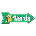 thumbnail image 1 of SignMission P-ARROW12-999718 12 x 36 in. Wide Nerds Arrow Sign, 1 of 2