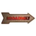 thumbnail image 1 of SignMission P-ARROW12-999935 12 x 36 in. Wide Broadway Arrow Sign, 1 of 2