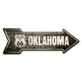 thumbnail image 1 of SignMission P-ARROW8-999698 24 in. Oklahoma 66 2 Arrow Sign, 1 of 2