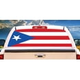 thumbnail image 1 of SignMission Puerto Rican Flag Rear Window Graphic truck view thru vinyl decal HD Graphics Professional Grade Material Universal Fit for Full Size Trucks Weatherproof  Made In The U.S.A., 1 of 3