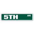 thumbnail image 1 of SignMission SS-5th Avenue 4 x 18 in. 5Th Avenue Street Sign - Manhattan New York City Shopping, 1 of 5